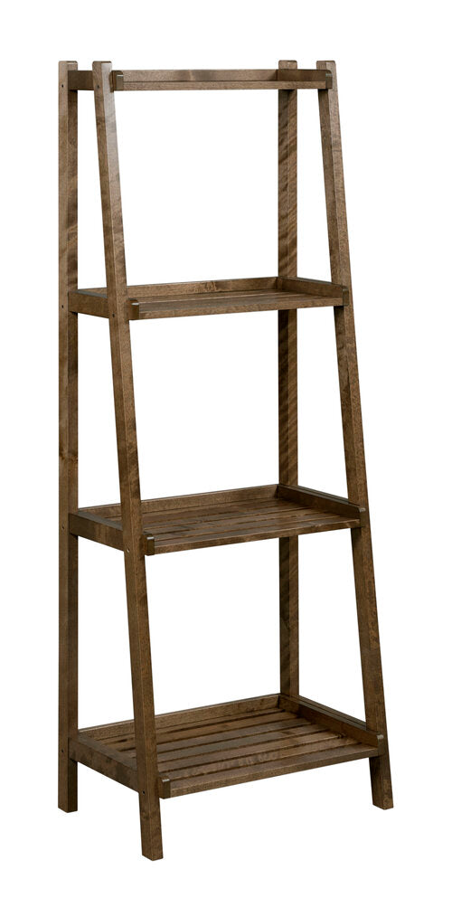 Dunnsville 4-Tier Ladder Leaning Shelf Bookcase - New Ridge Home