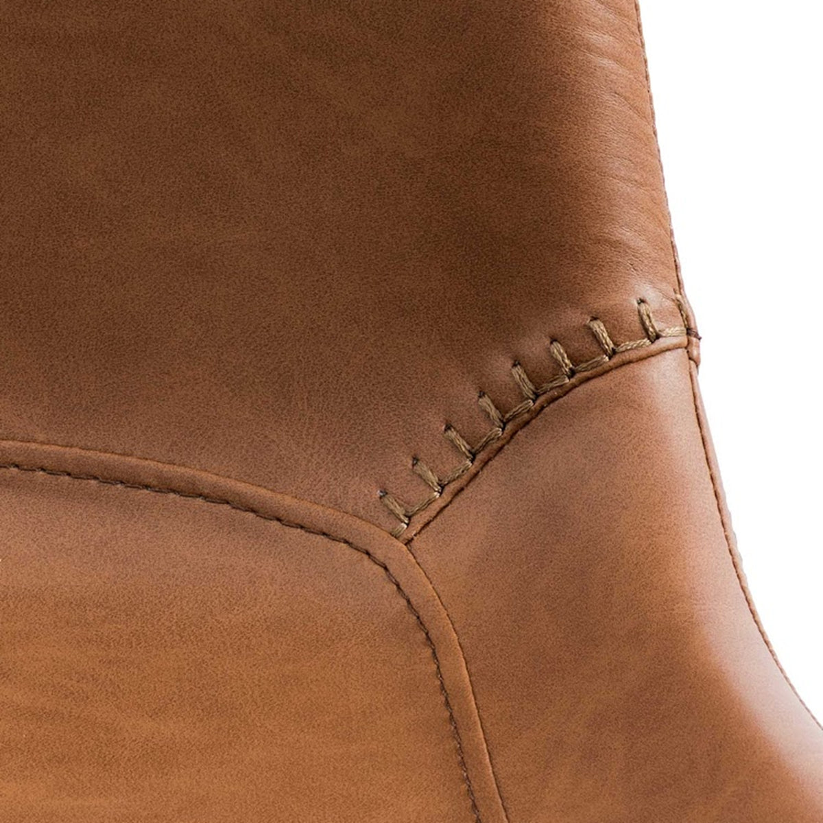 Brack Swivel Counter Stool in Brown