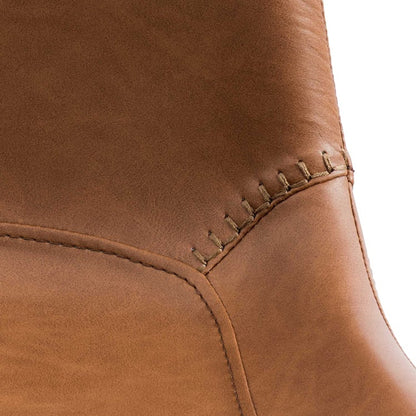 Brack Swivel Counter Stool in Brown