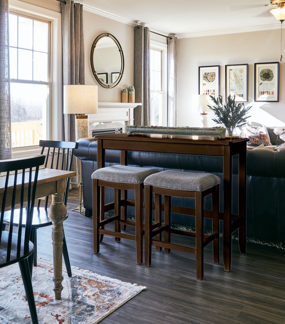Behind Sofa Table With Chairs | Cabinets Matttroy